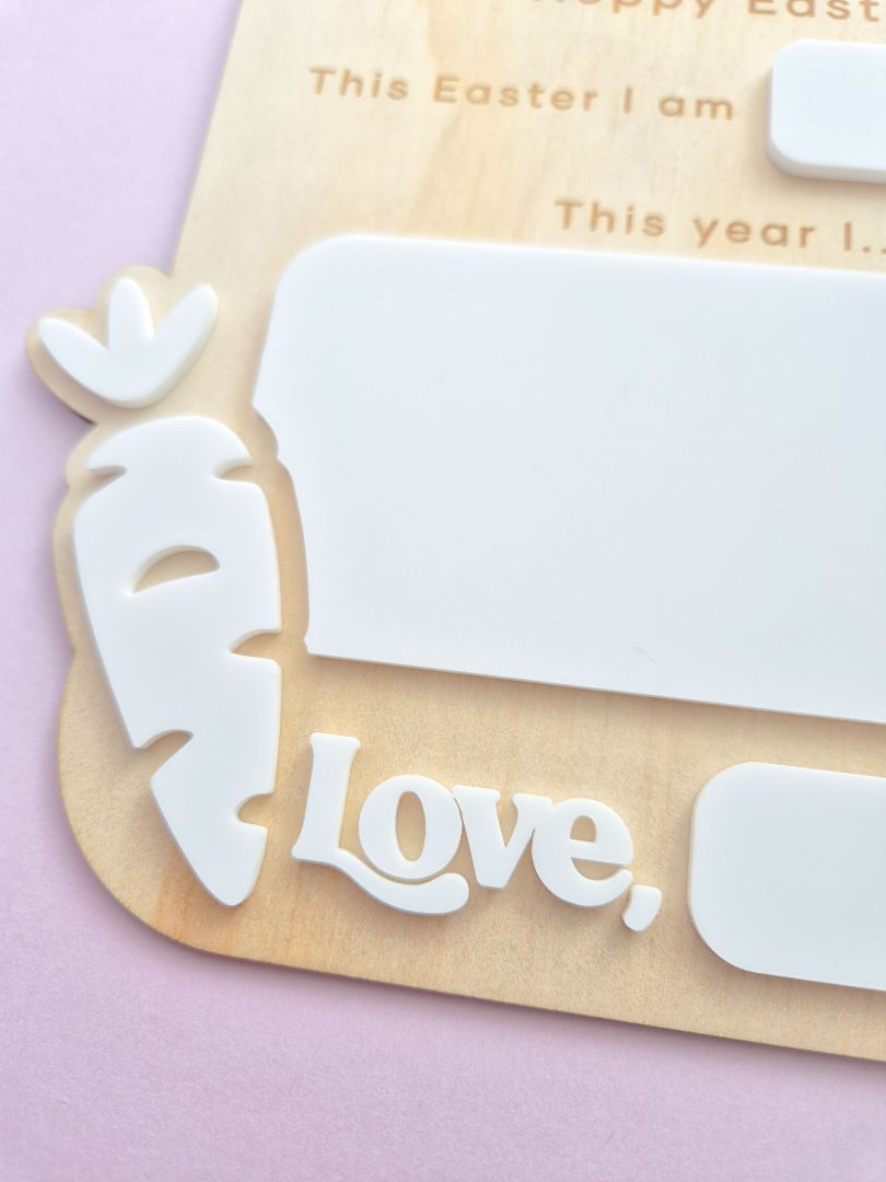 To Easter Bunny Board | AXN Laser Creations