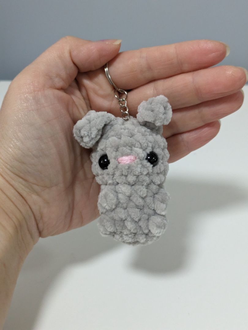 Mon Ami Crochet Rabbit Crochet Keyring