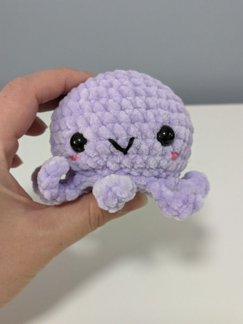 Mon Ami Crochet Octopus Crochet Plushie