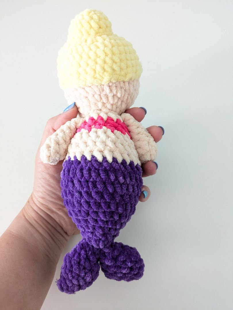 Mon Ami Crochet Mermaid Crochet Plushie