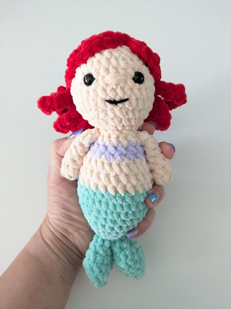 Crochet Mermaid Crochet Plushie | Mon Ami Crochet