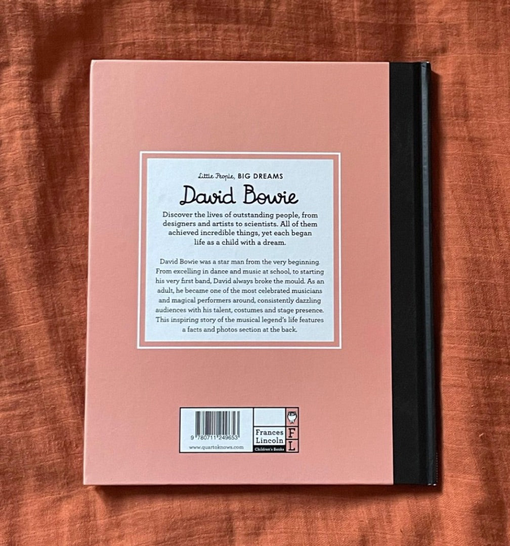 Thrifted Stories David Bowie- Little people big dreams