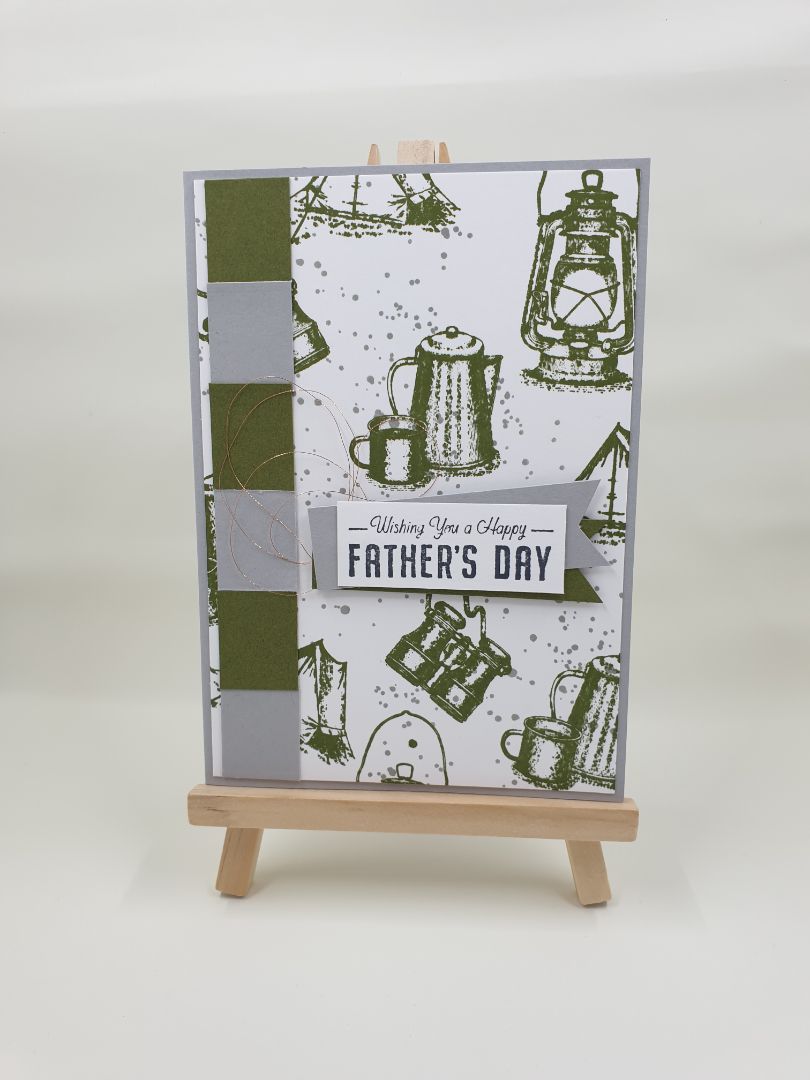 In The Groove Papercrafting Fathers Day camping cards