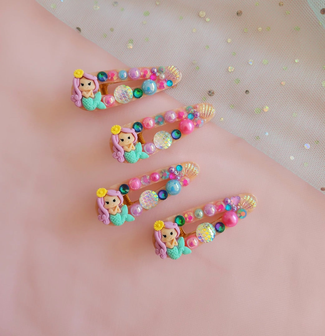 Scarlettandsisters Mermaid Hairclip, Assorted