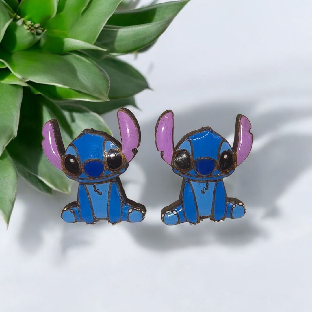 Earrings - Small Stitch