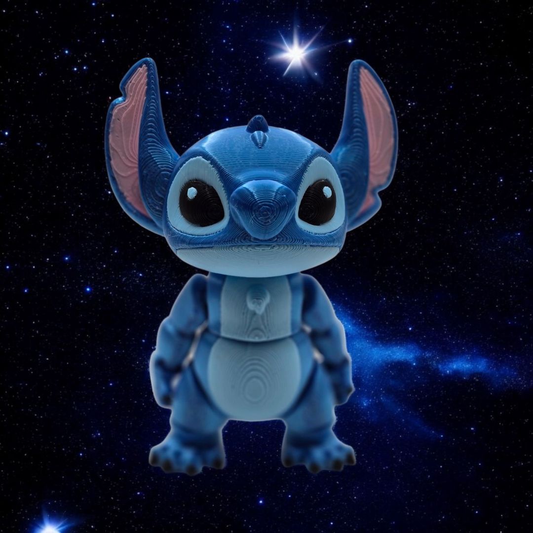 3D Stitch, Blue