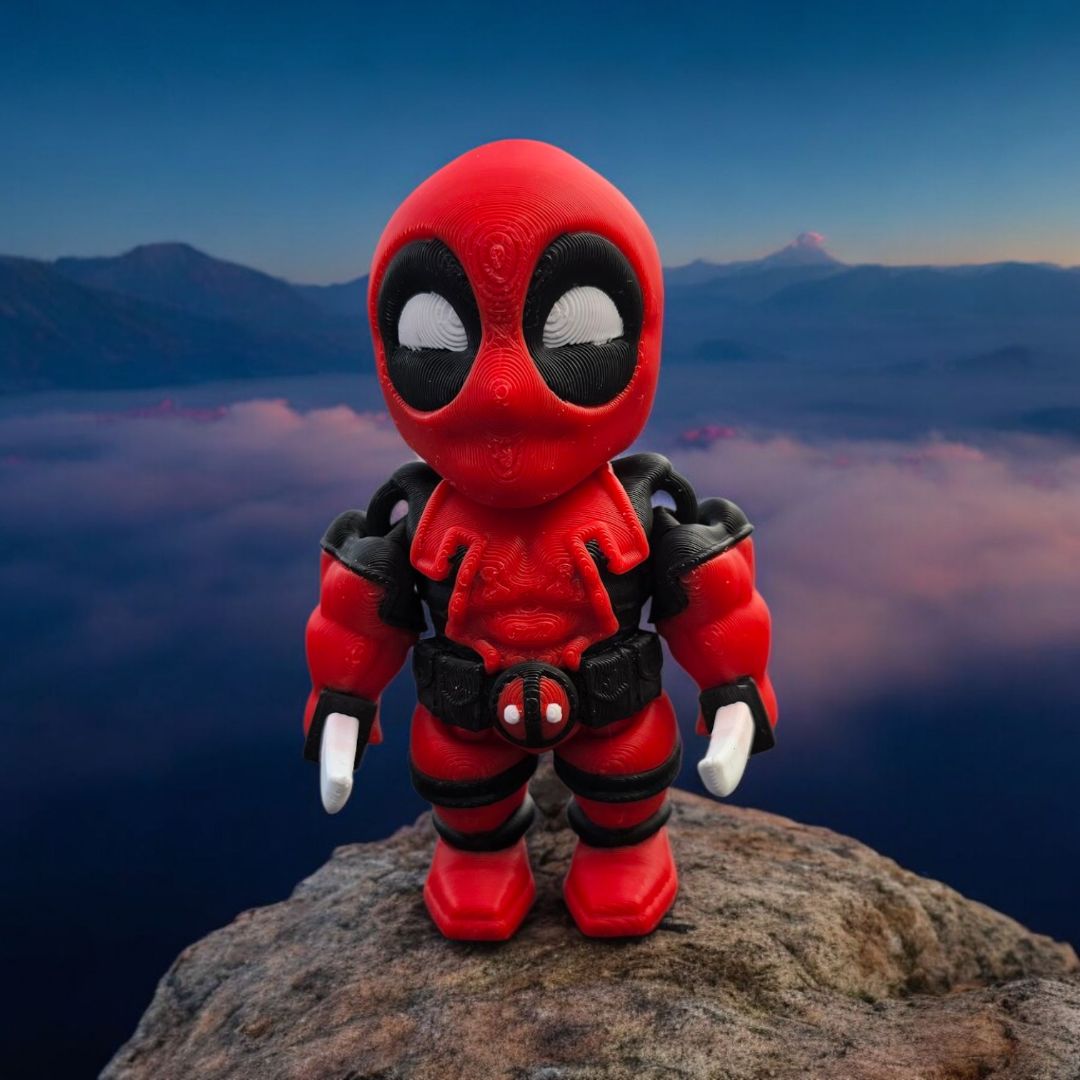 4 Little Bells 3D Deadpool