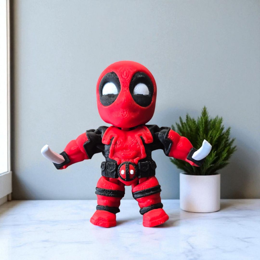4 Little Bells 3D Deadpool