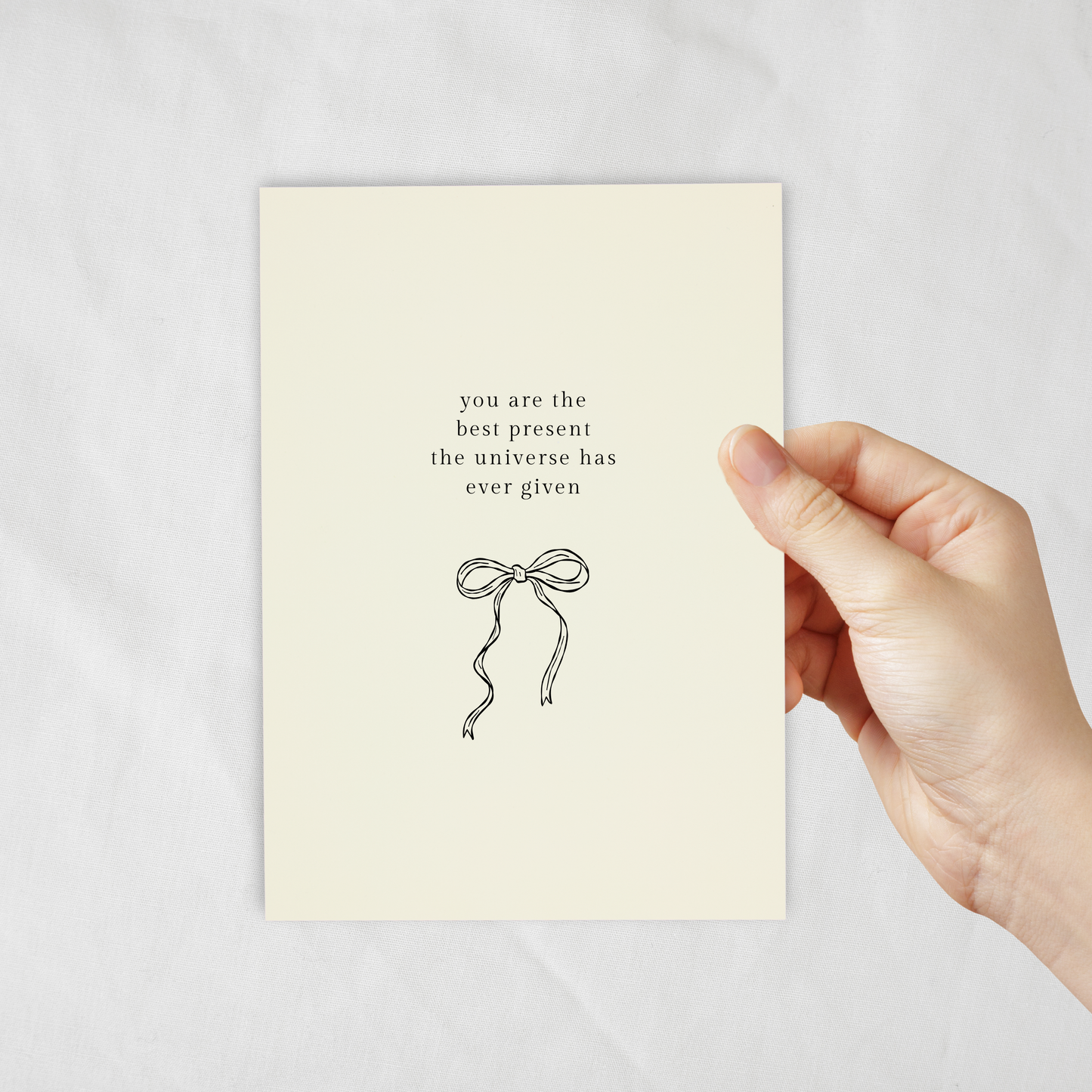 Best Present - Birthday Card by Sprinkle Press