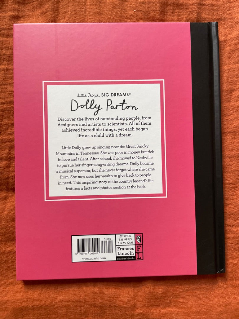 Thrifted Stories Dolly Parton- Little people big dreams