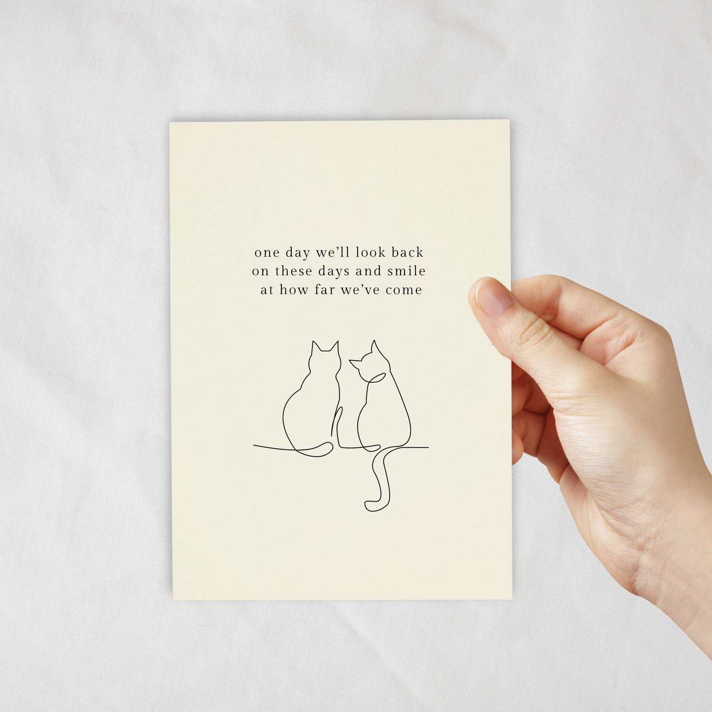 One Day - Friendship Card by Sprinkle Press