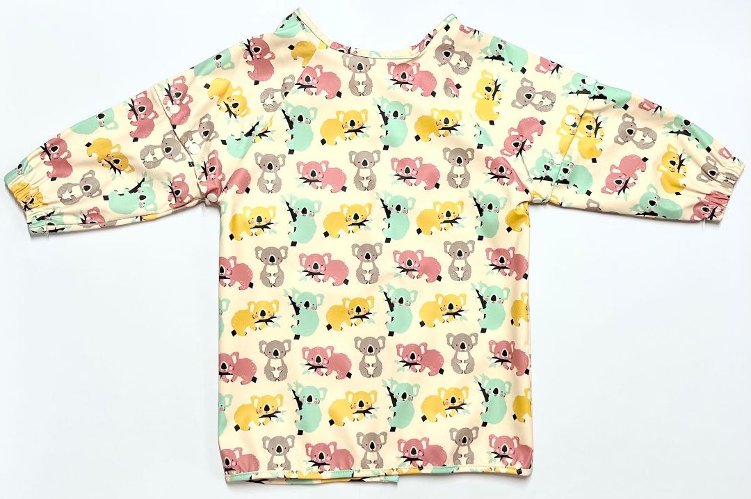 Tucker Tots Baby Feeding & Play Smock, Koalas