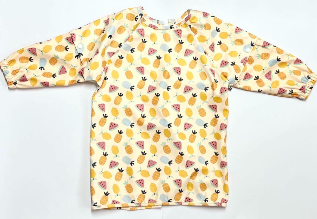 Tucker Tots Baby Feeding & Play Smock, Fruit Salad