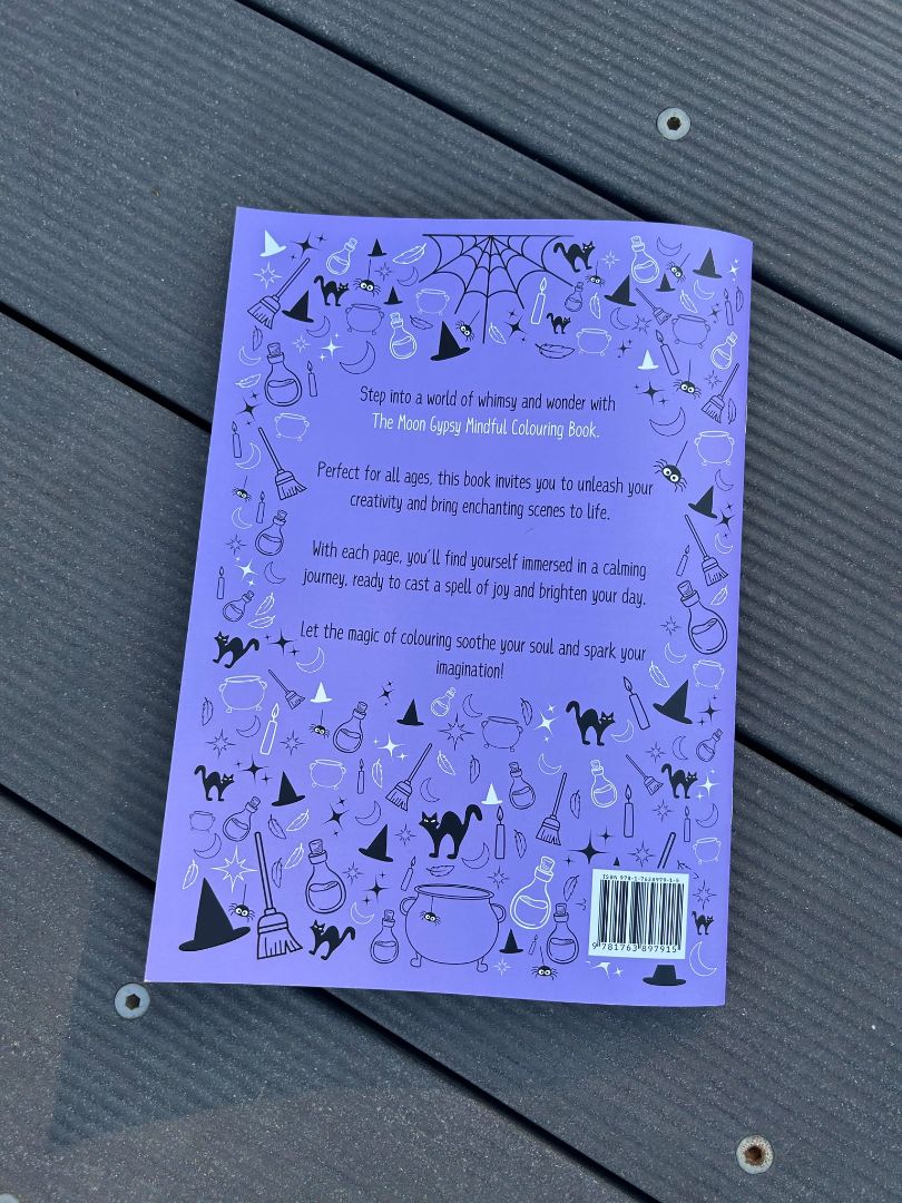 The Moon Gypsy Mindful colouring book