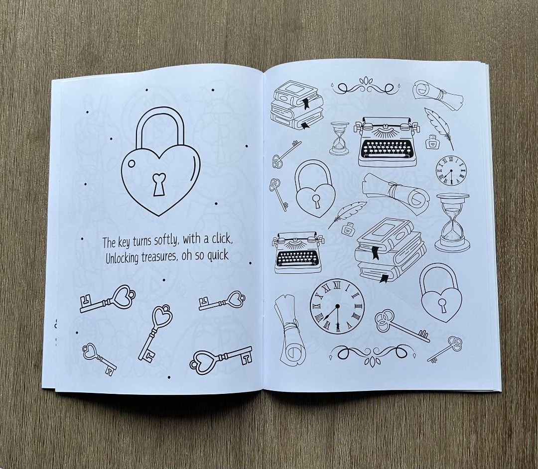 The Moon Gypsy Mindful colouring book