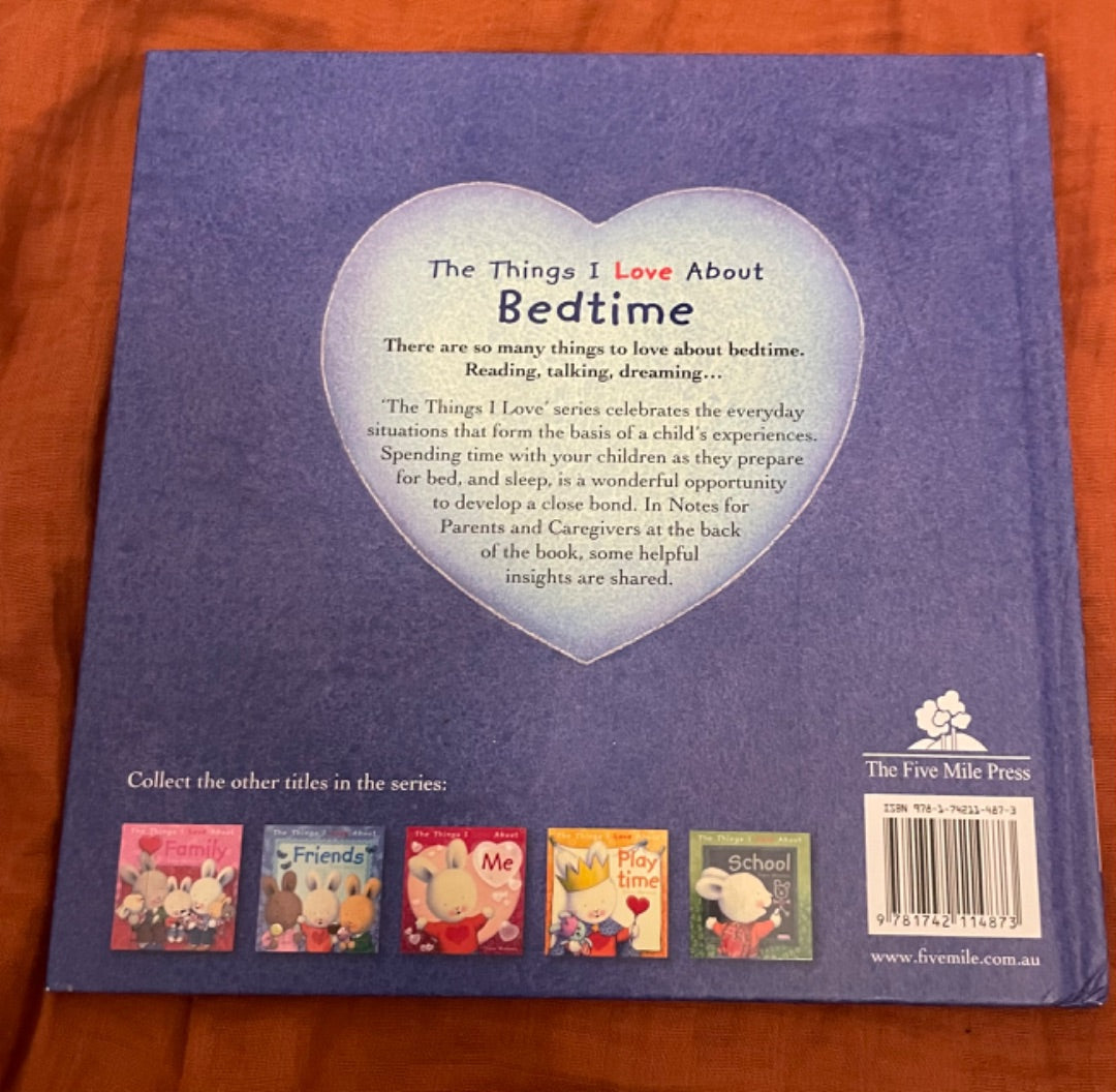 The things I love about bedtime