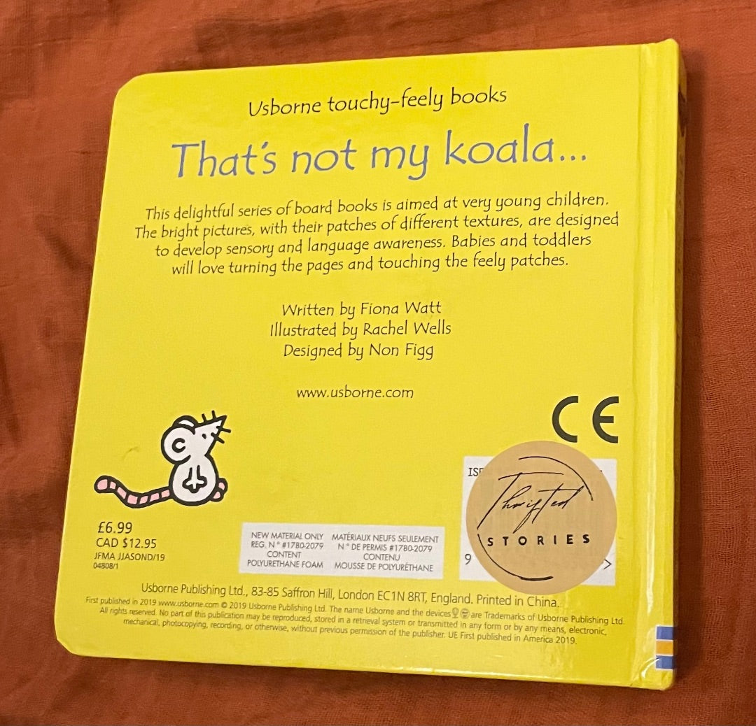 Thrifted Stories That’s not my koala