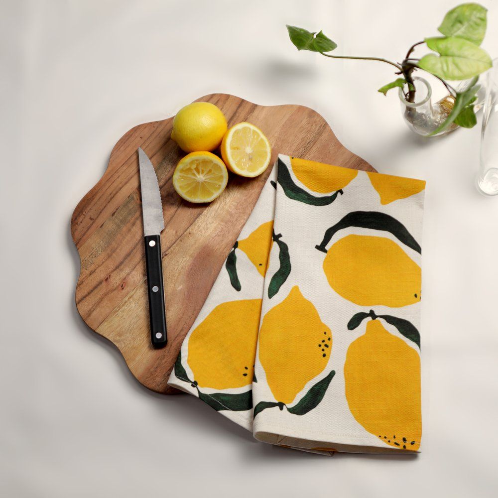 hellomae Lemon Tea Towel