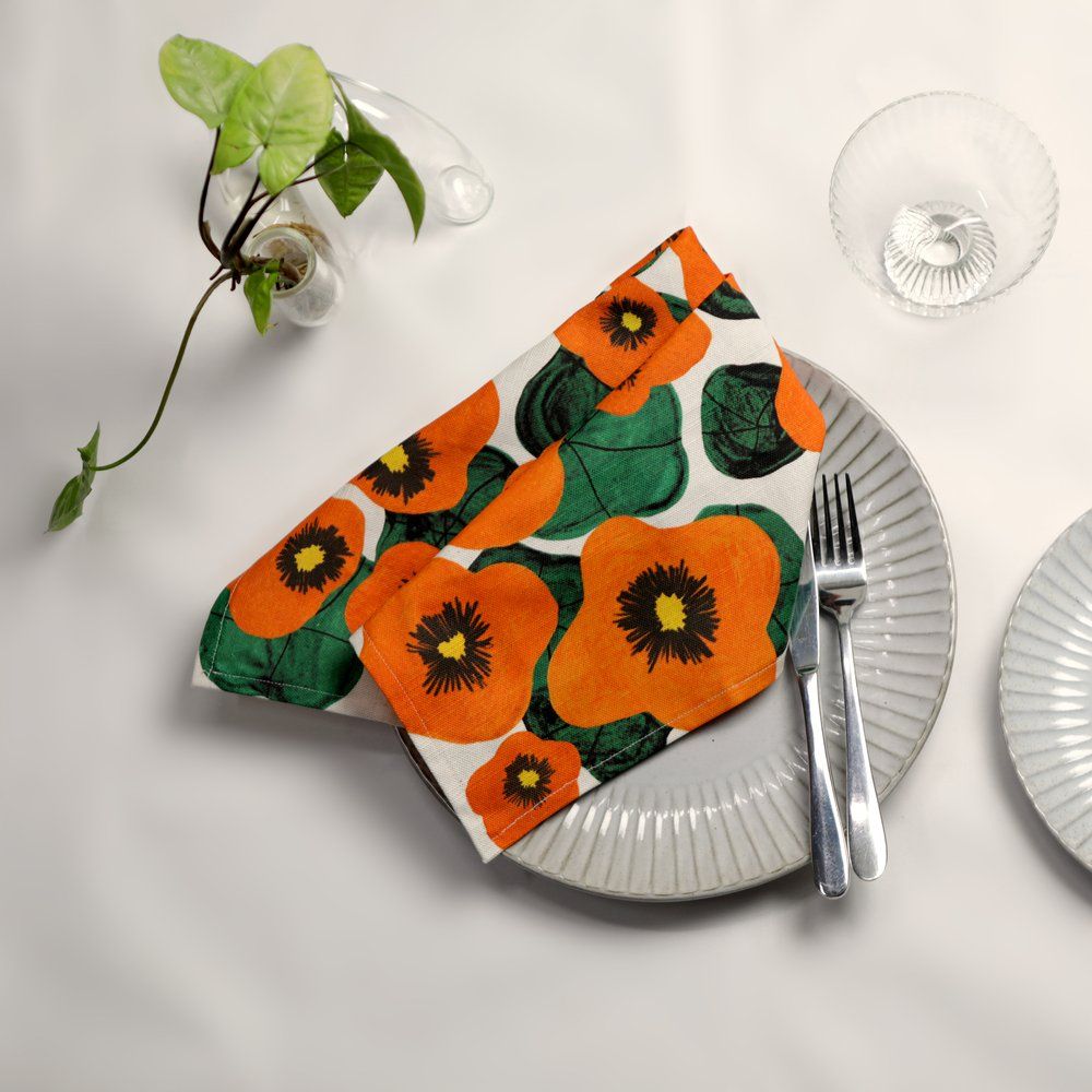 hellomae Nasturtium Napkin Set