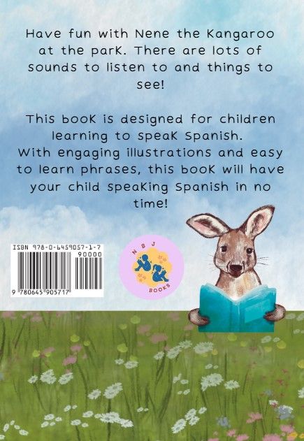 NBJ Books Nene va al parque, Language - Spanish