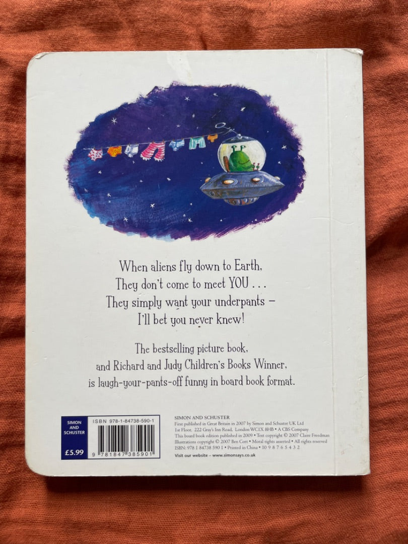 Thrifted Stories Aliens Love Underpants