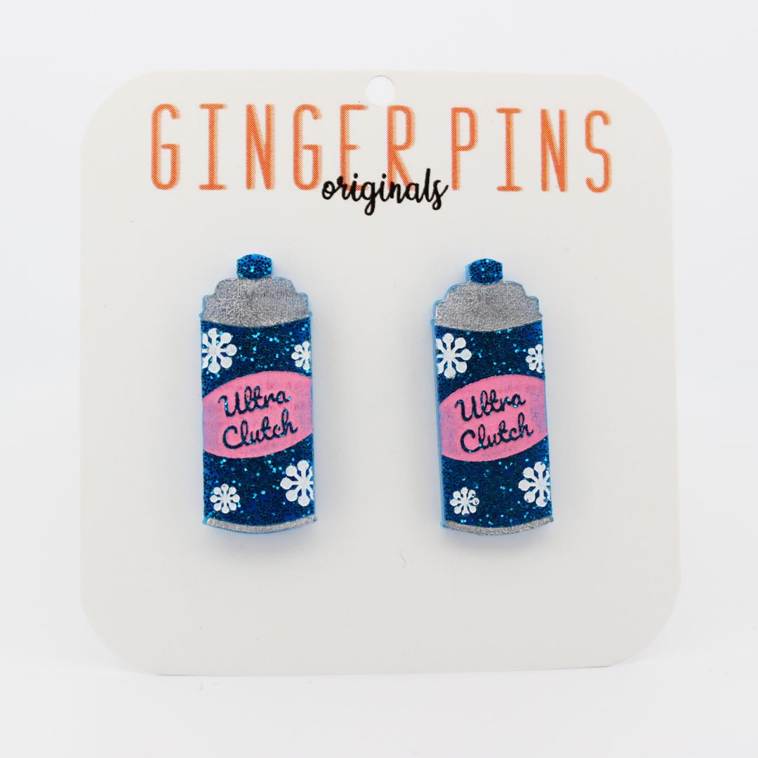 Ginger Pins Originals Hairspray Ultra Clutch Studs