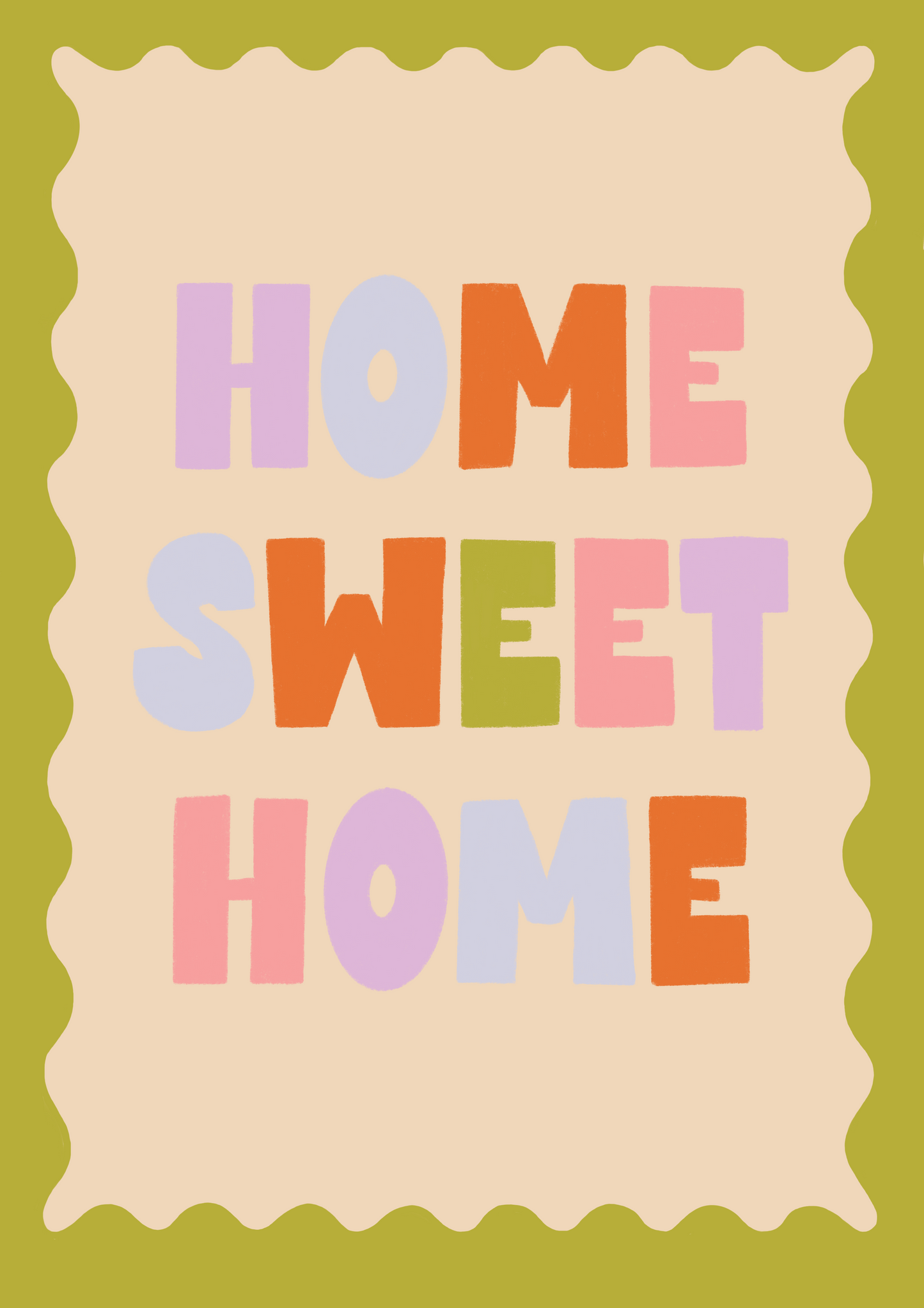 Home Sweet Home - A4 Digital Print