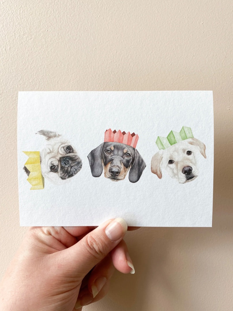 Annalise Paints Merry Woof-mas