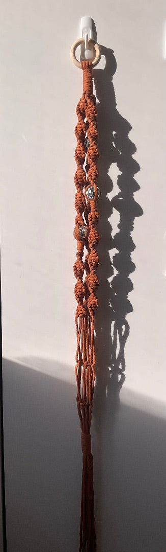 Little Joyz Studio Disco Ball Plant Hanger, Mustard