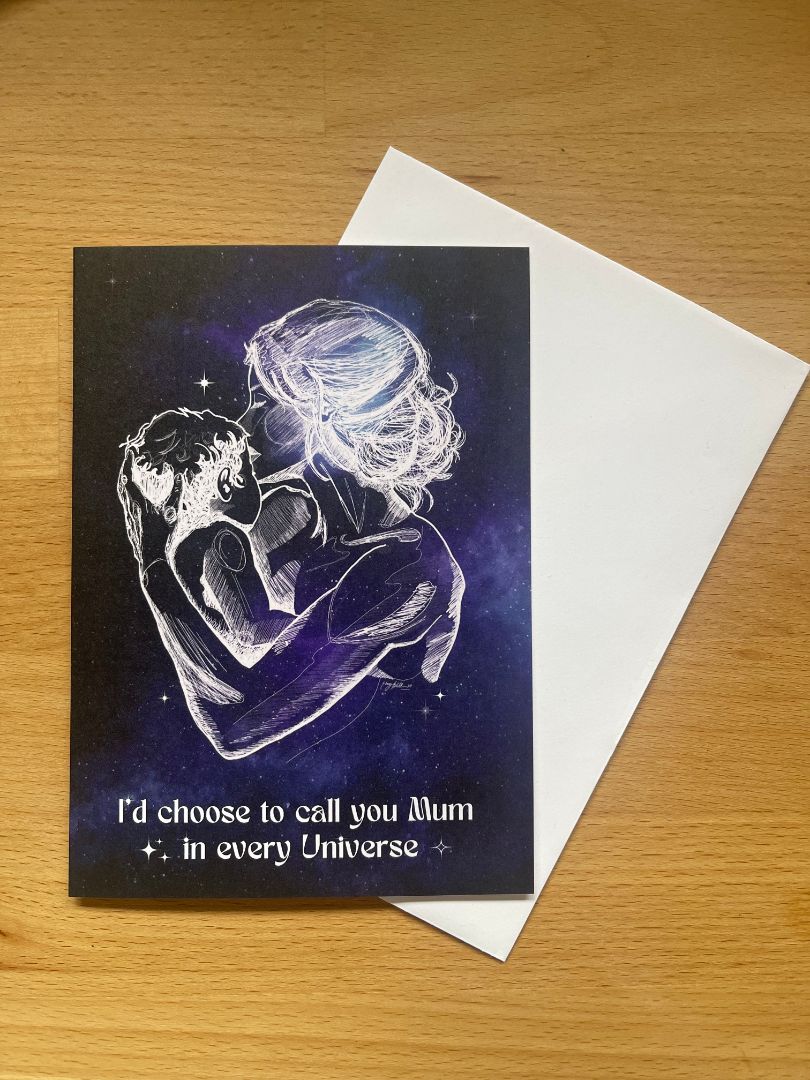 Ebony & Ivory Collective Mumma Universe Card