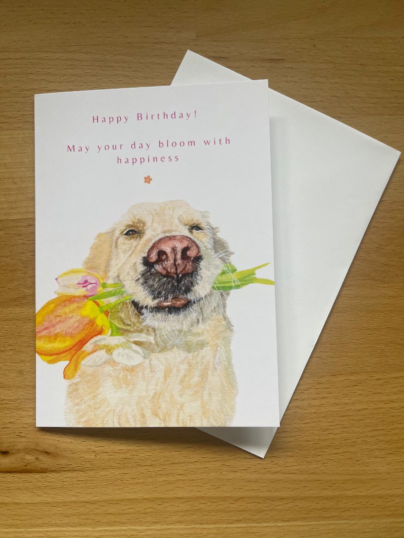 Ebony & Ivory Collective Blooming Birthday Card