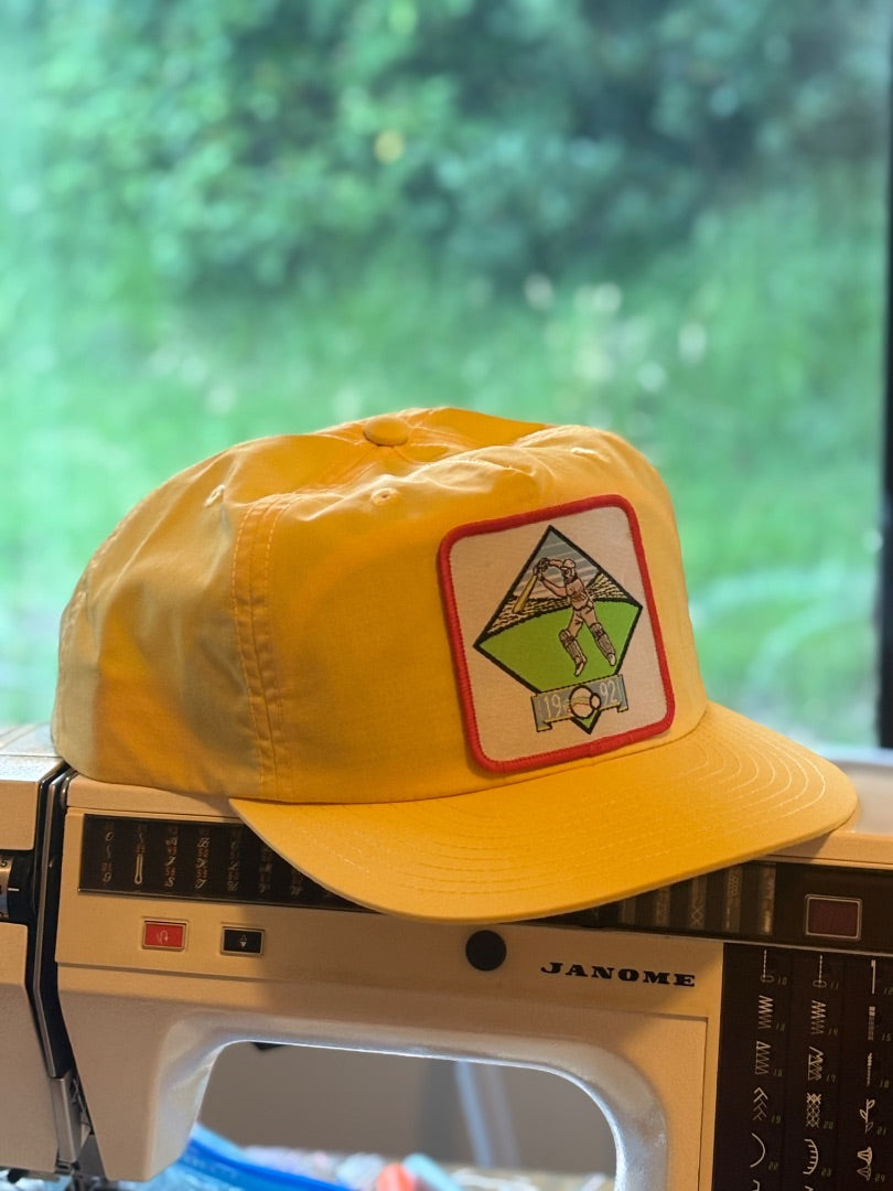 Root’d Threadworks Cricket World Cup Hat, Yellow