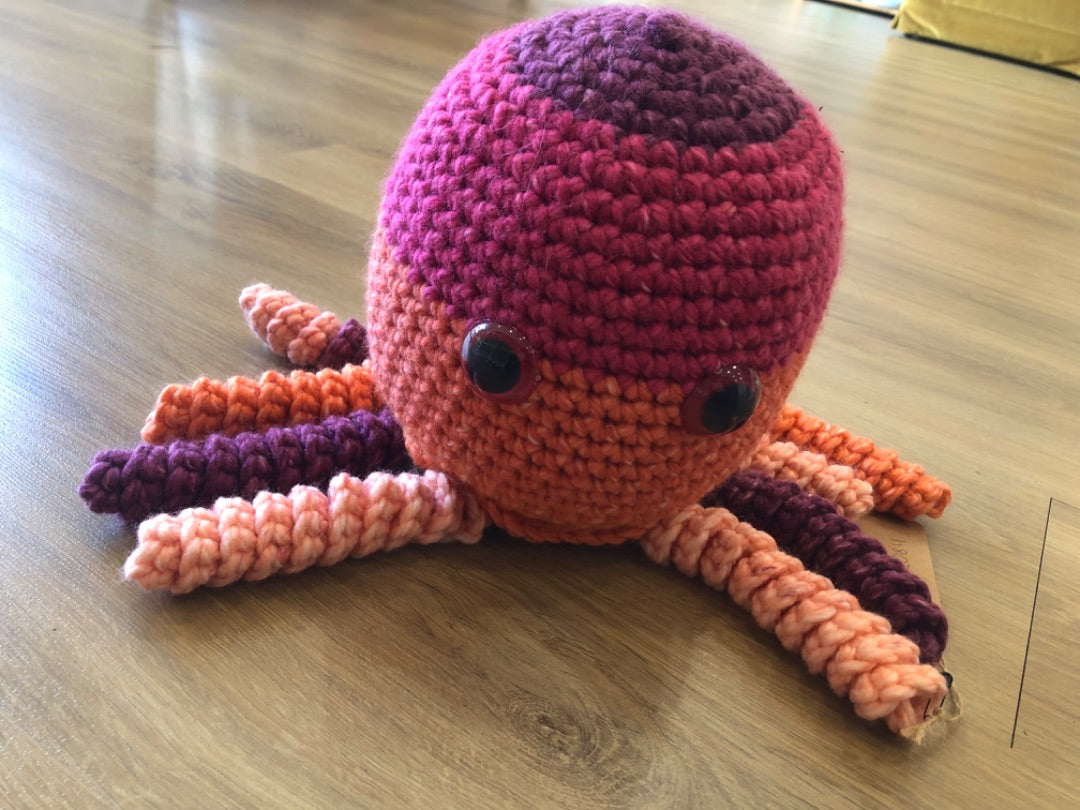 Getting My Stitches Together Large Octopus