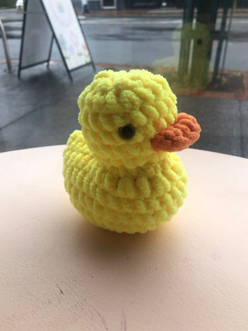 Getting My Stitches Together Crochet duck