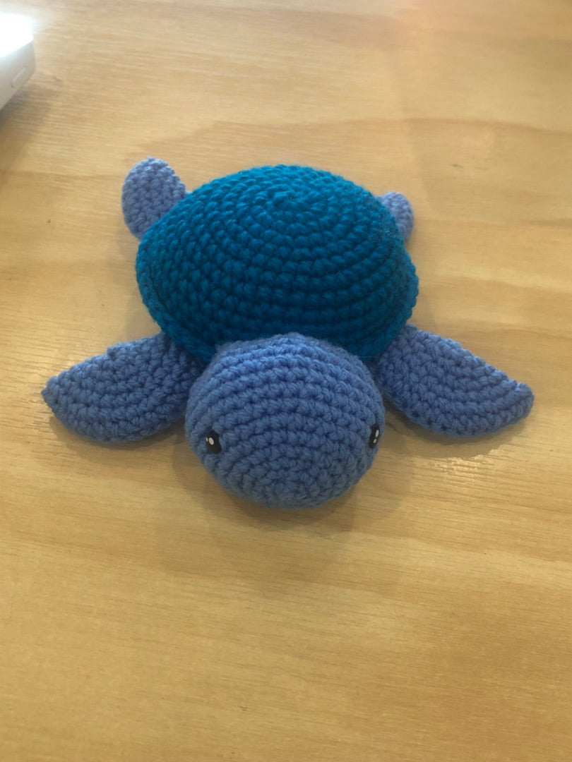 Getting My Stitches Together Crochet Turtle