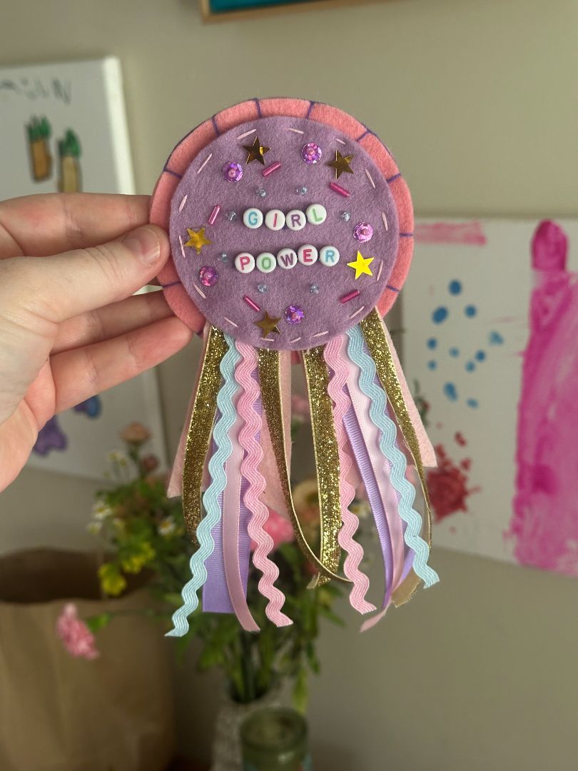Ellen Mohan Creative Girl Power Prize Badge