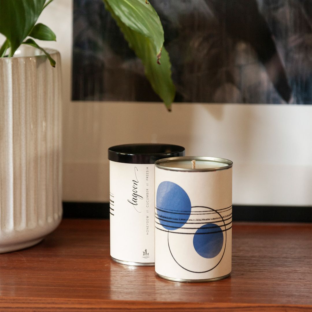 Leaf Candle Co Lagoon Large Candle, Large