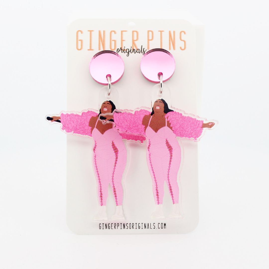Ginger Pins Originals Lizzo Earrings
