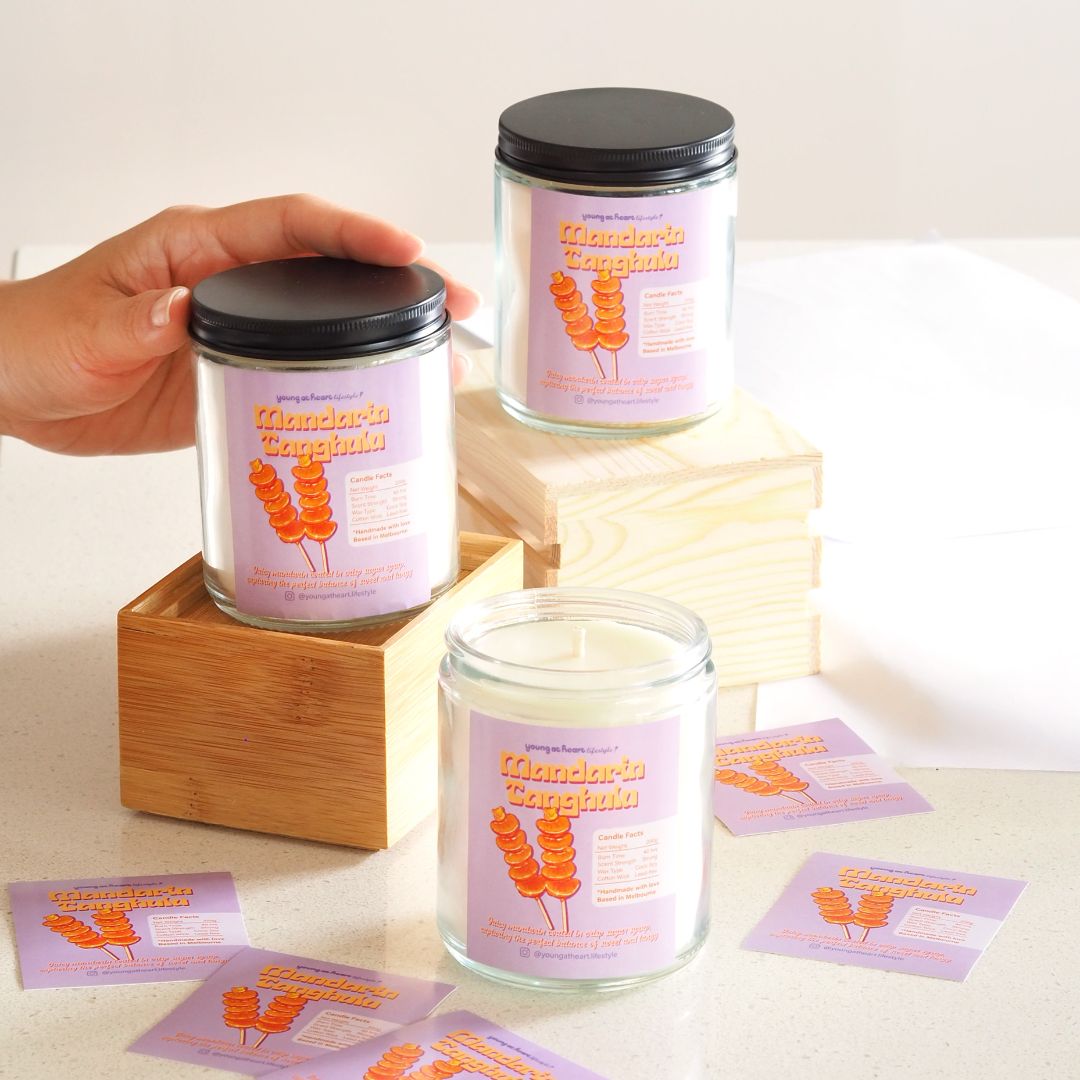 Young At Heart Studio Mandarin Tanghulu Candle