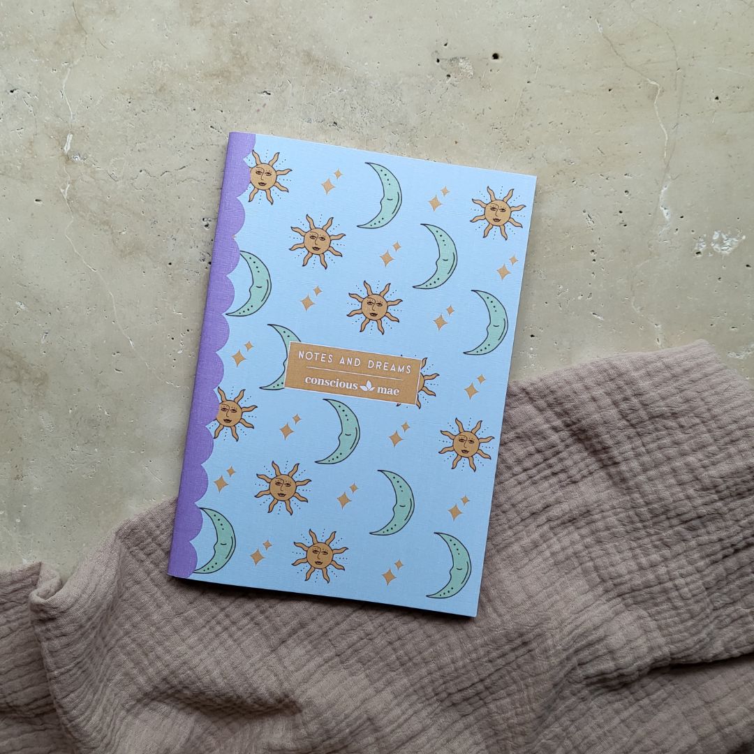 Conscious Mae Celestial Dreams Notebook, A5