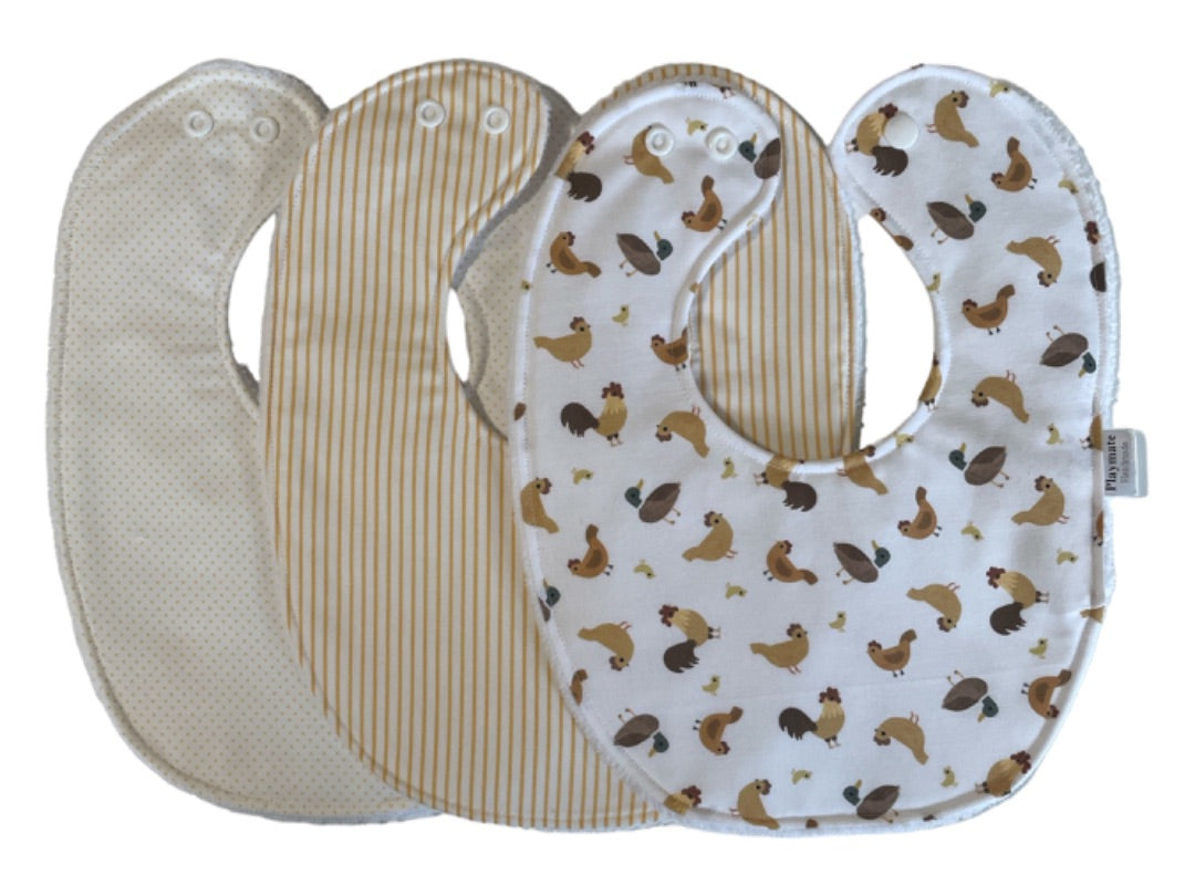 Playmate Baby Accessories, White with chickens and ducks Large gift Box