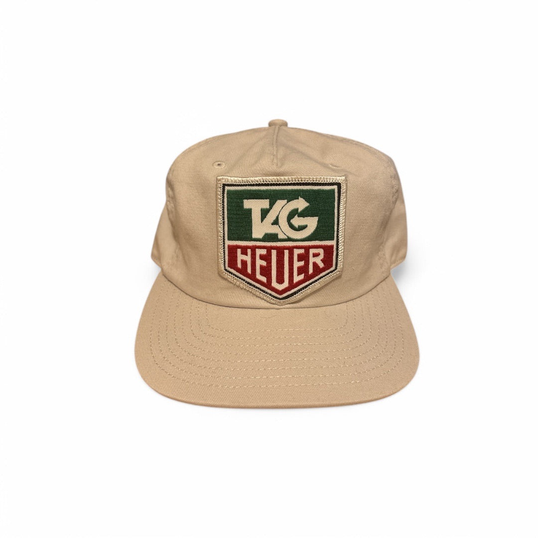Root’d Threadworks TAG HEUER HAT, Bone