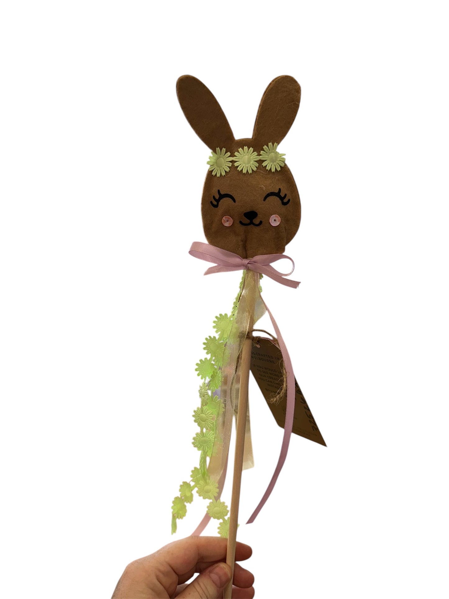 Easter Bunny Wands | P and P Pompom