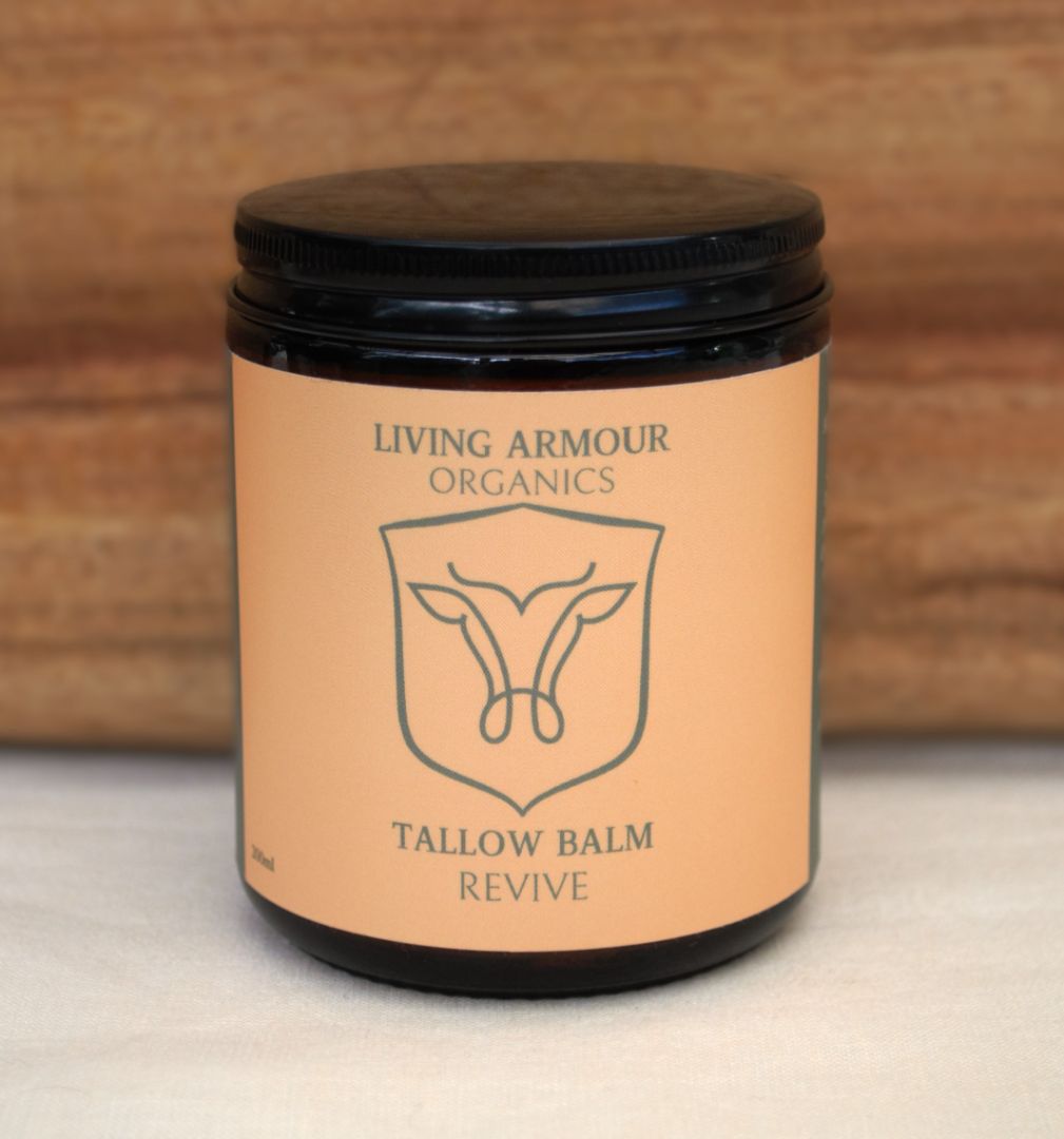 Living Armour Organics REVIVE Tallow Balm, 200ml