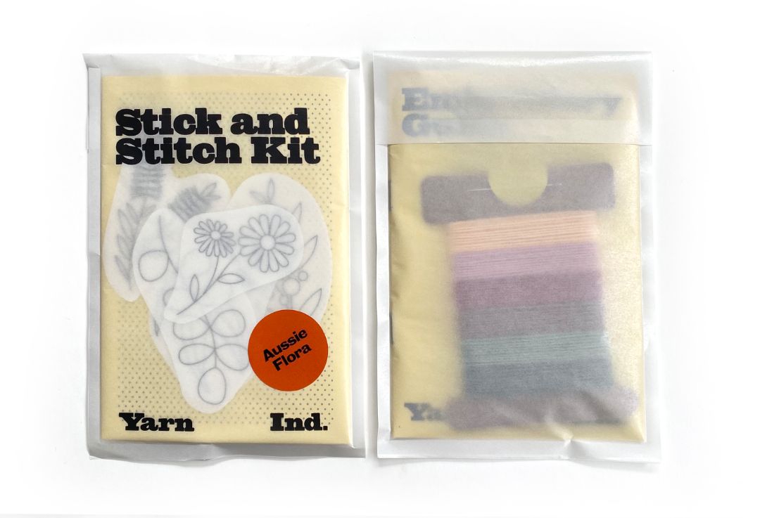 Yarn Industries Stick & Stitch - Flowers