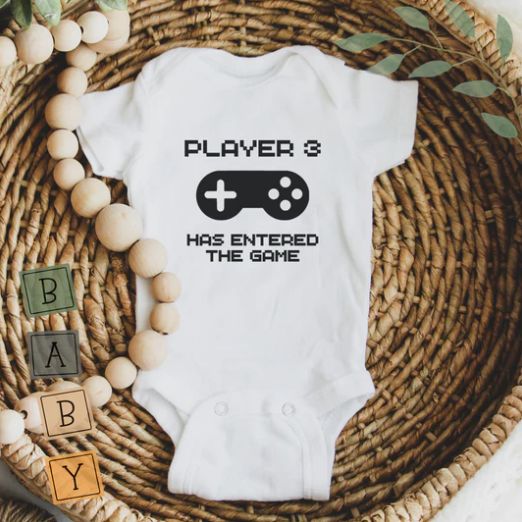 Creations by Julietta Onesie - Player 3 (3-6M), 3-6M