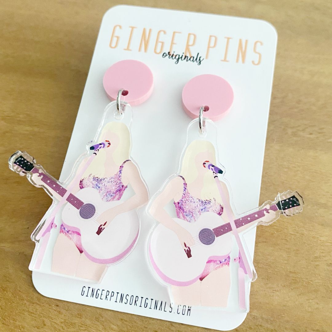 Ginger Pins Originals Taylor Swift Eras Earrings