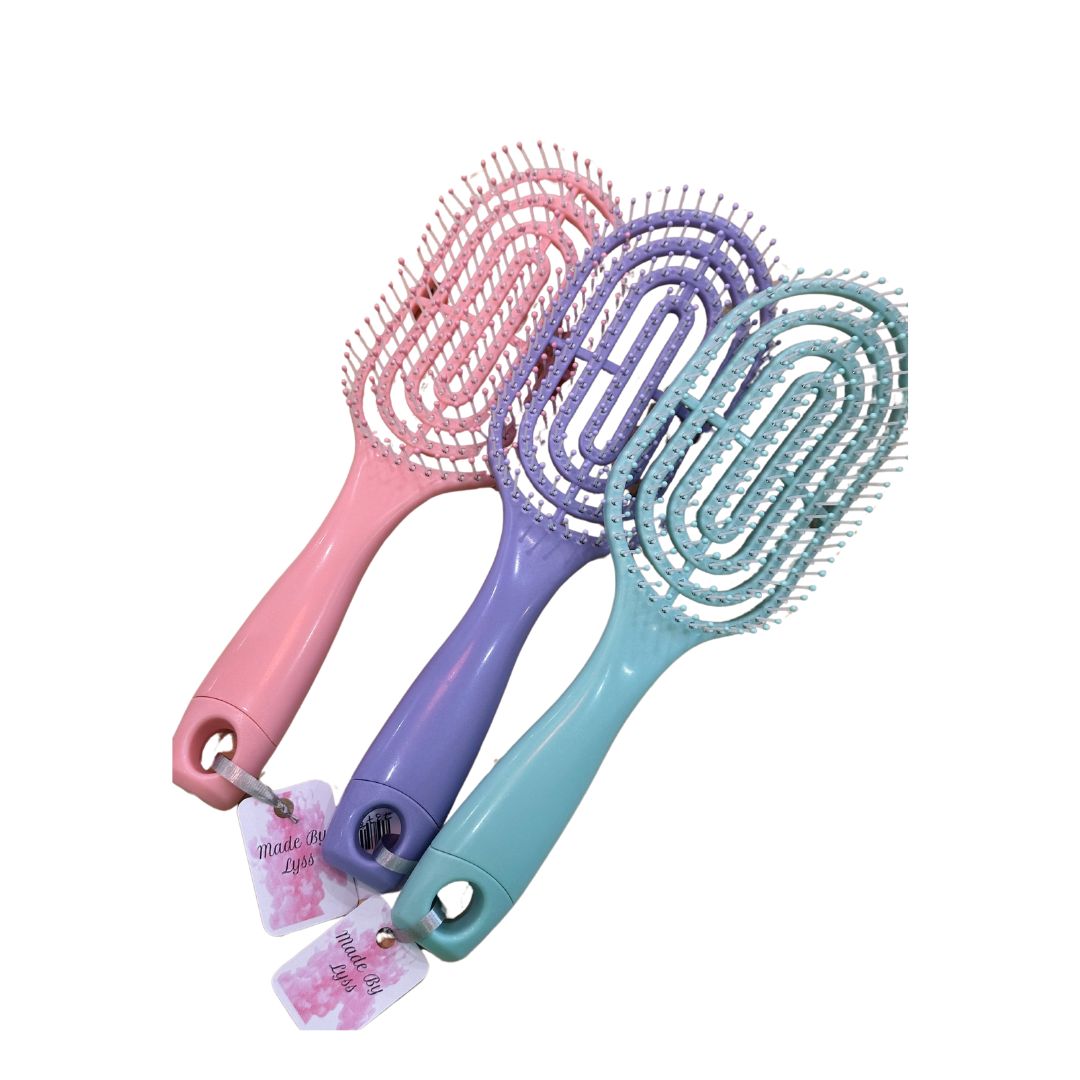 Made By Lyss Purple Detangling Brush