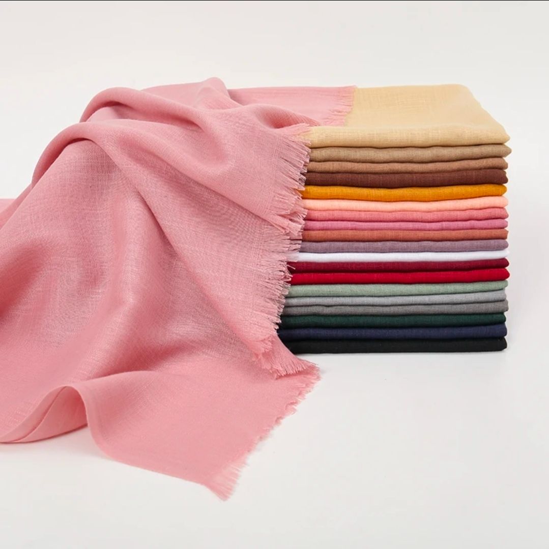 Narayn Merchandise Bamboo Cotton Scarf, Mix 180 x 70 cm