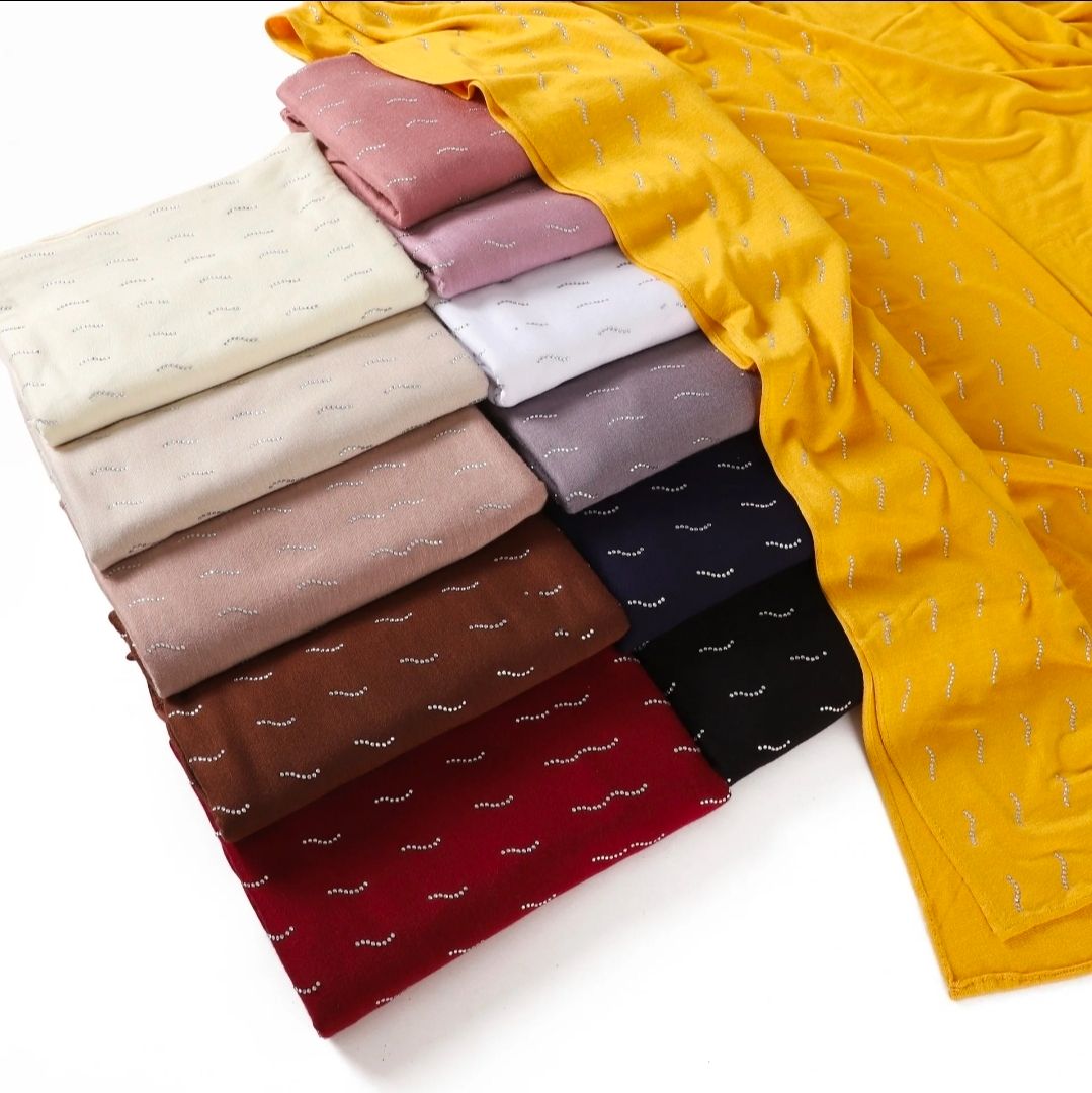 Narayn Merchandise Cotton Jersey Scarf, Mix 170cm x70cm
